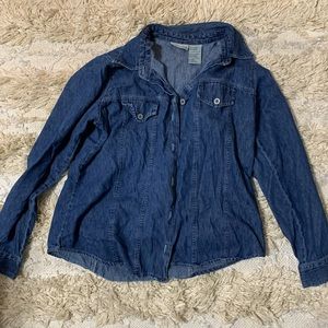 Vintage Faded Glory jean shirt